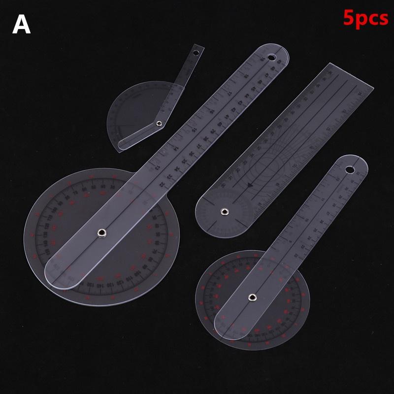 Medical Goniometer 360 Degree Spinal Angle Protractor Ruler Spinal Goniometer Physical Therapy Angle Protractor Ruler Gauge