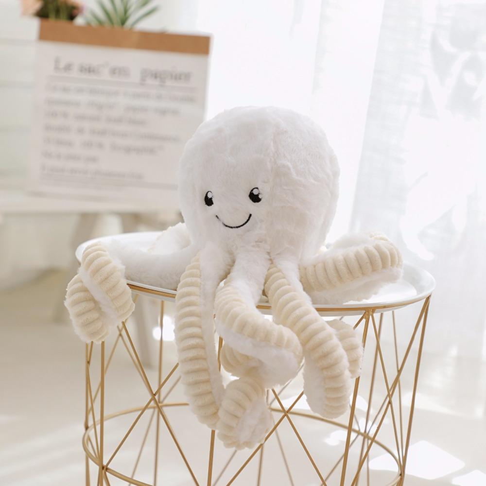 Cute Octopus Plush Toy Soft Stuffed Animal Lovely Simulation Pendant Home Decor Kids Gift Children Doll