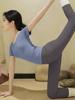 Women's Yoga Set: 2026 Slimming Short Sleeve Pilates Top