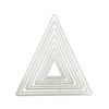 Vintage for Triangle Wave Border DIY Die Cut for Card Making Frame Cutting Die Embossing Templates for Photo Scrapbook C