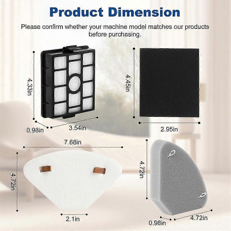 IP3251 IP3252 IP3124 HEPA Filter Replacement for IP3251 Cordless PowerDetect Clean Empty Stick Vacuu