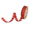 5m/Roll 15mm Heart Polyester Ribbon Tape for Sewing Needlework Craft Decorations Ribbons Handcraft DIY Bow Accessories