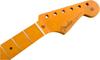 Genuine Fender Mexico Replacement Neck for '50s Stratocaster with Lacquer Finish, Soft V Shape, and Maple Fingerboard (Product Number 990061921)