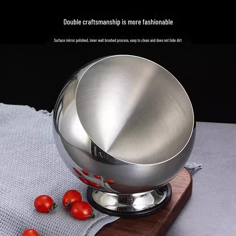 Kangfutao Stainless Steel Slanted Sauce Bowl