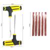 Car Tire Repair Tool Tyre Puncture Plug Tools Tire Repair Kit Studding Tool Set Auto Bike Tubeless Tire