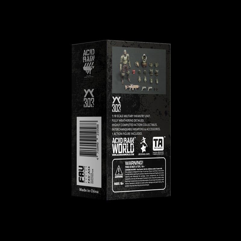 Acid Rain World FAV-A34 Glaucus Infiltrator 1/18 Scale Pre-painted Movable Military Figure (The Last Line of Defense) by TOYS ALLIANCE