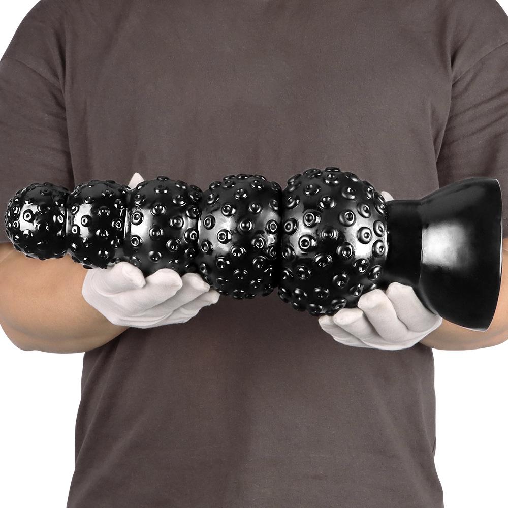 Super Huge Dildo  Sex Toy Strapon Big Black Dick Fisting Femdom BDSM Slave Realistic Anal Plug  Women 's Masturbator