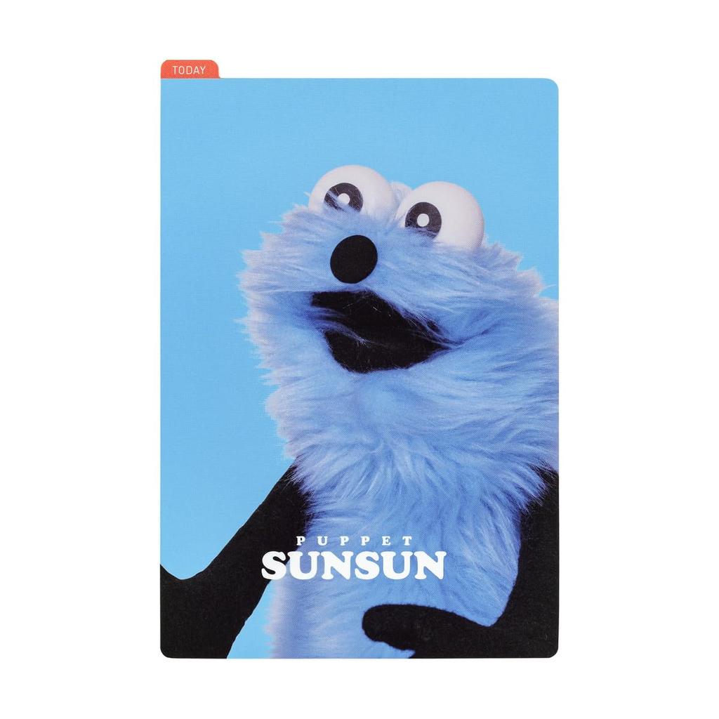 Hobonichi Techo Sun-Sun Puppet Underlay, Orange, Original Size