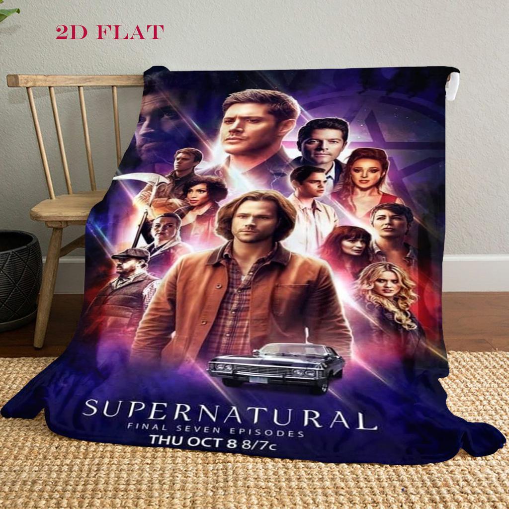 Supernatural Forces Unleashed blanket Soft and comfortable Suitable for all seasons Nap Blanket Office rest blanket bedroom
