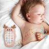 Educational Simulation Phone Toy For Kids USB Rechargeable Music Phone with Deer Shape Baby Early Learning Electric Toy