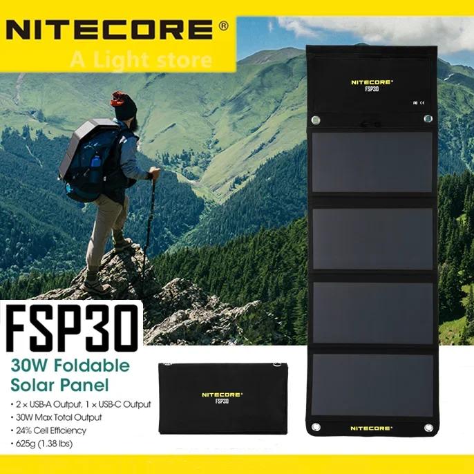 Original NITECORE FSP30 30W Portable Solar