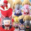 Four-legged Button Dog and Cat Clothing, Pet Supplies, Autumn and Winter Fleece Hoodie