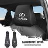 CKU5 Car Seat Headrest Cover Leather Neck Pillow Protector Interior For Lexus UX250h RX450h CT200h RX400h NX300h RX350 RX300 GX47