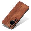 AZNS Back Shell for Huawei P60/P60 Pro Imprinted PU Leather Coated TPU Cover Phone Case