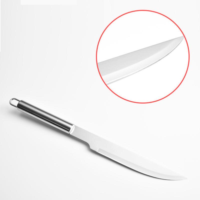 10Pcs/Set Stainless Steel BBQ Tools Set Spatula Fork Tongs Knife Brush Skewers Barbecue Grilling Utensil Camping Outdoor Cooking Tool Set