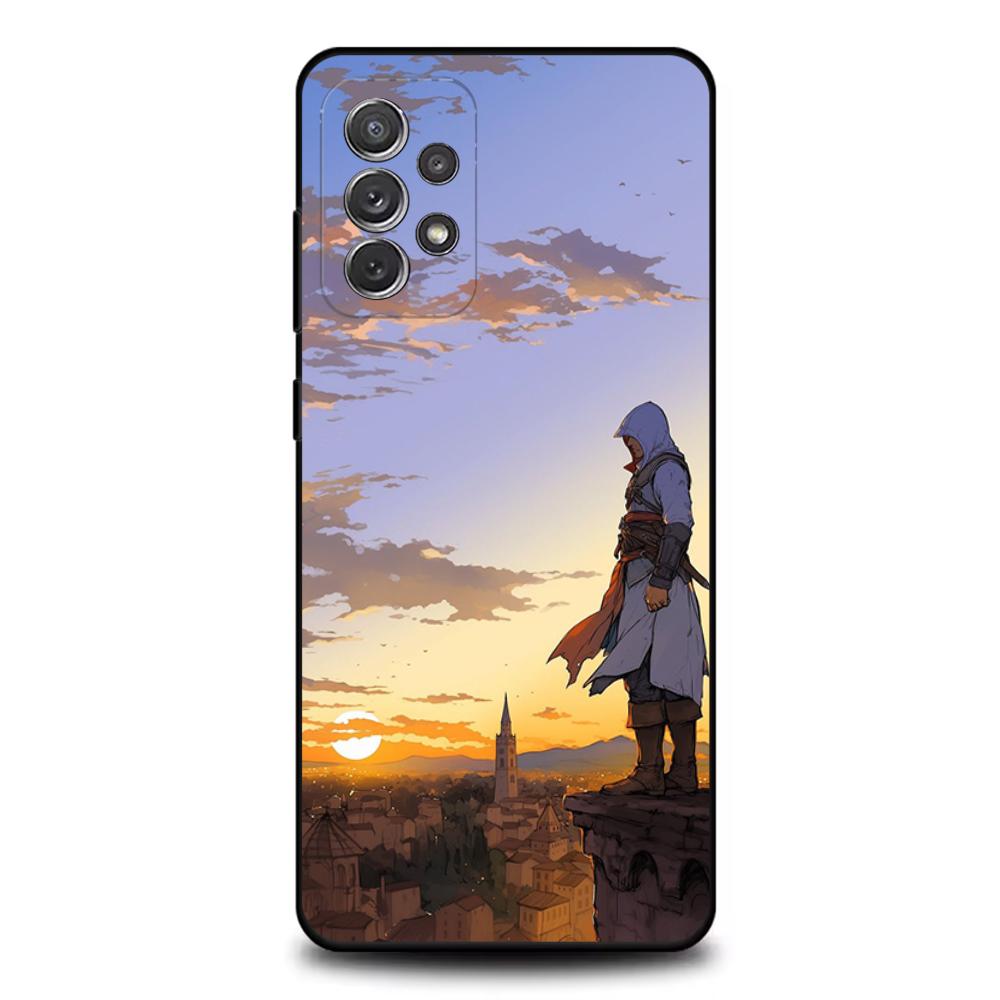 A-Assassins C-Creeds Game Phone Case For Samsung S25,S24,S21,S22,S23,S30,Ultra,S20,Plus,Fe,Lite,Note,10,9,5G Black Cover