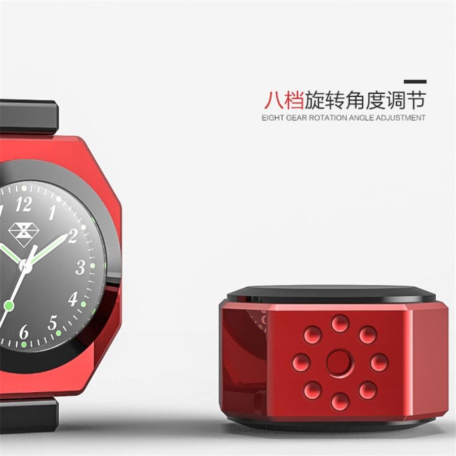 Moto Guidon 2 en 1 Jauge Lumineux l'Horloge Temps Thermomètre Imperméable l'eau