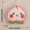 Duoku Cartoon Rabbit & Strawberry Self-Adhesive Embroidery Cloth Patch for DIY Clothing Accessories