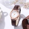 Fashion Couple Quartz Wristwatch Luxury Women Leather Strap Quartz Wrist Watches Women Business Casual Clock Relogio Feminino