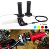 Motorcycle Quick Twist Throttle Settle Grips 22mm 24mm Handle Throttle Cable 1200MM Throttle Cable For Honda Kawasaki Suzuki KTM Throttles 2