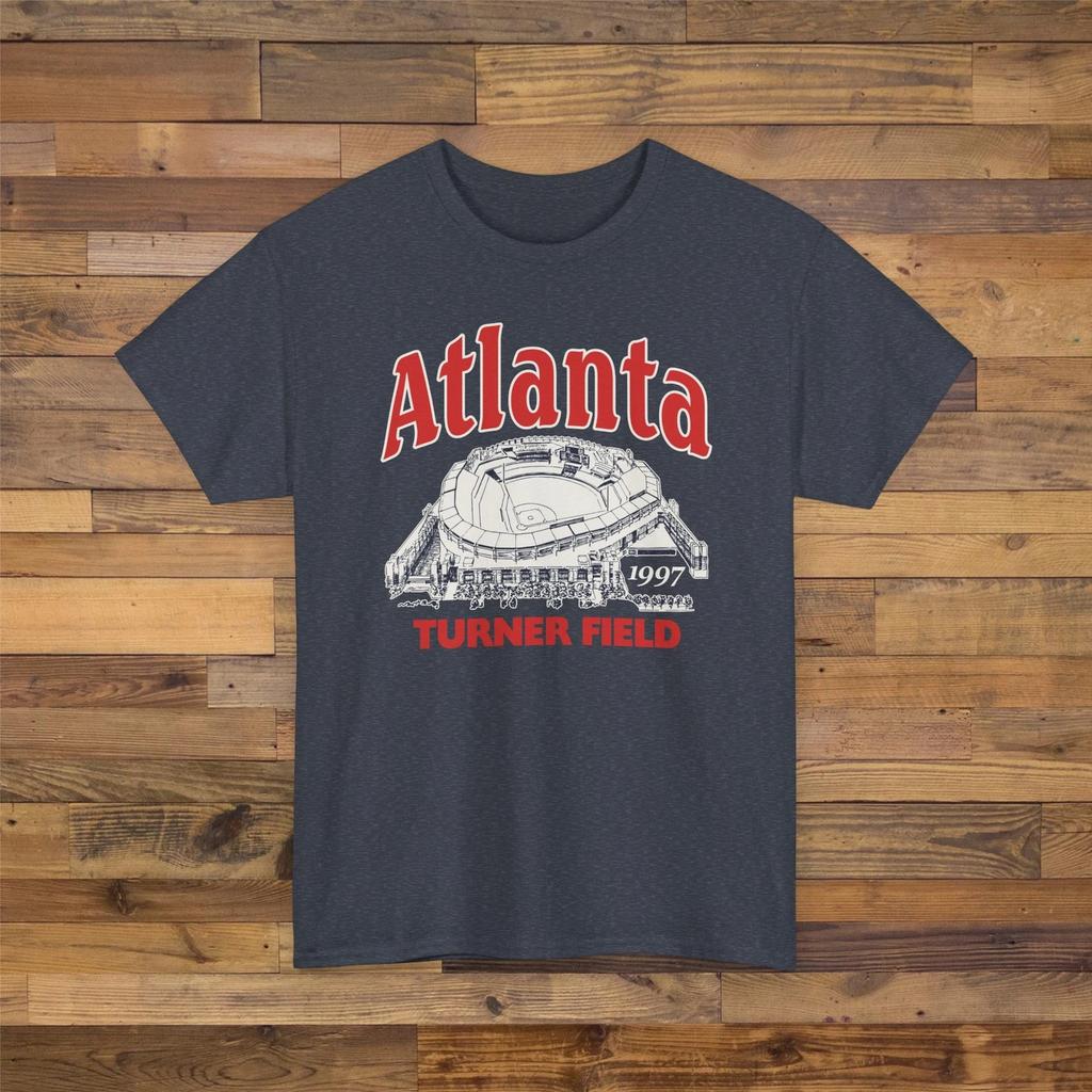Turner Field 1997 Ballpark T Shirt - Atlanta Braves Baseball
