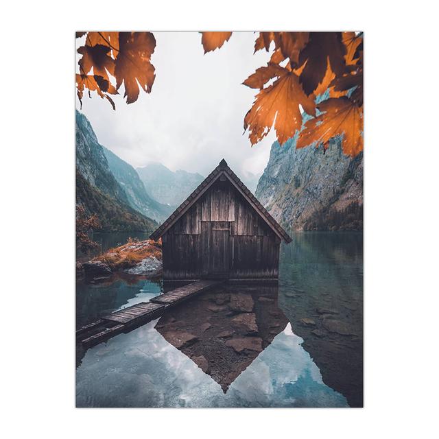 Flower Jungle Animal Lion Tiger Leopard Deer Abstract Wall Art Poster Grand Styel Canvas Painting Decoration Living Room Decor