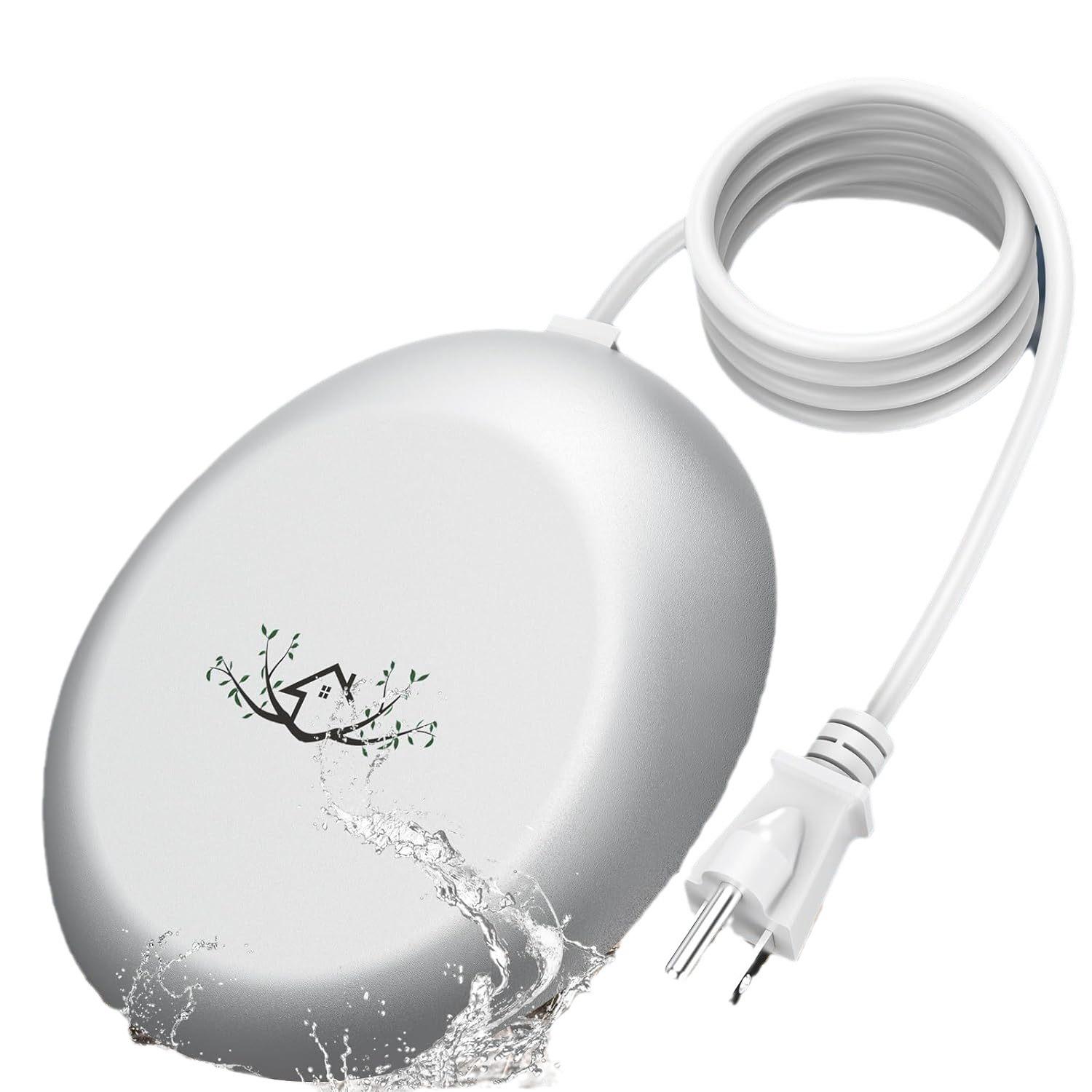 

Зимний размораживатель для птиц, размораживатель для купания птиц, нагреватель с постоянной температурой, сухой нагрев питьевой воды для домашних животных серебряный серый