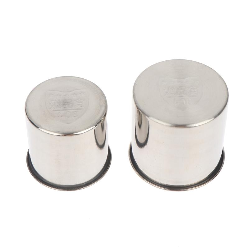 Household 250/350Ml 304 Stainless Steel Measuring Cup Rustproof Anti-Fall Rice Container Cups With Scale Measuring Holder Bar