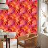Ink Red, Peach and Coral Wallpaper 50x1000