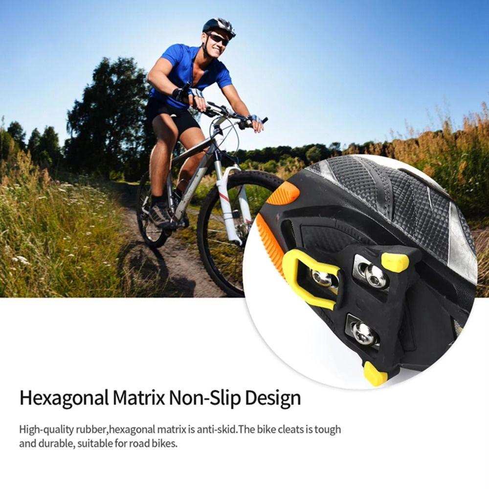 0/2/6 Degrees Cycling Shoes Cleat Pedals Plate Clip Bicycle Pedal Cleats  Cycling Shoes