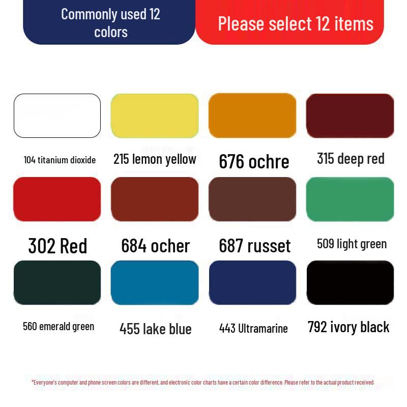 Mali Oil Paint Tube - 50ml/170ml for Sketching & Painting