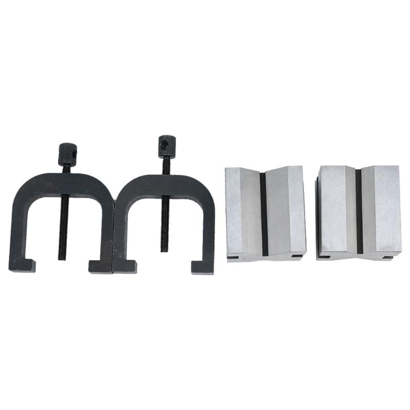 V30 V35 Practical V Shaped Clamp Home Accessory for Stable Workpiece Holding In Complex Machining Environment Use