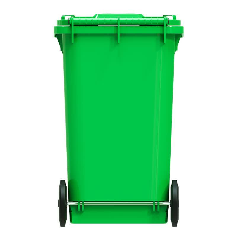 Kelibang 120L Heavy-Duty Outdoor Commercial Waste Bin with Wheels