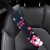 Car Seatbelt Shoulder Pads, a Pair, Suitable for All Seasons, Anti-Neck-Strangling Protective Covers, High-End and Personalized