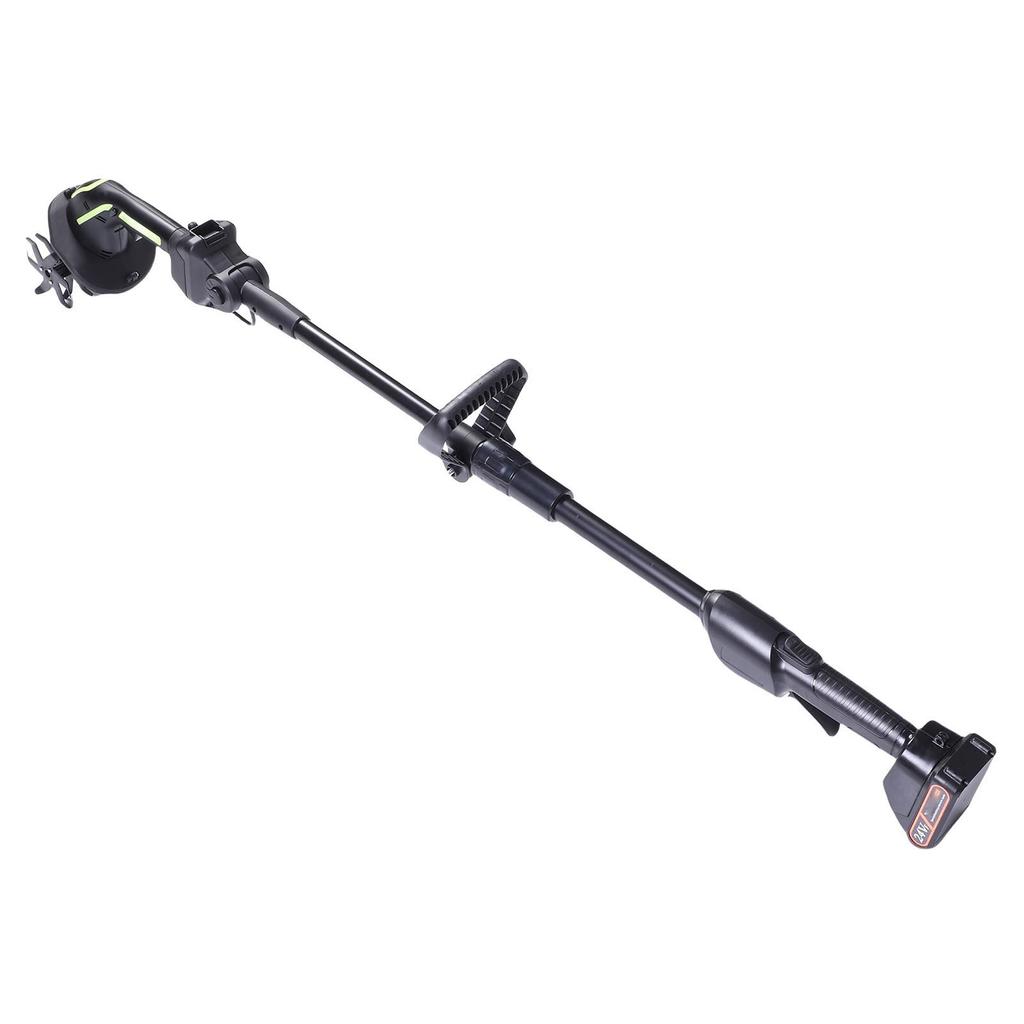 Cordless Tiller Cultivator Rechargeable Electric Garden Tiller Battery Powered Rototiller with 2 Batteries for Lawn