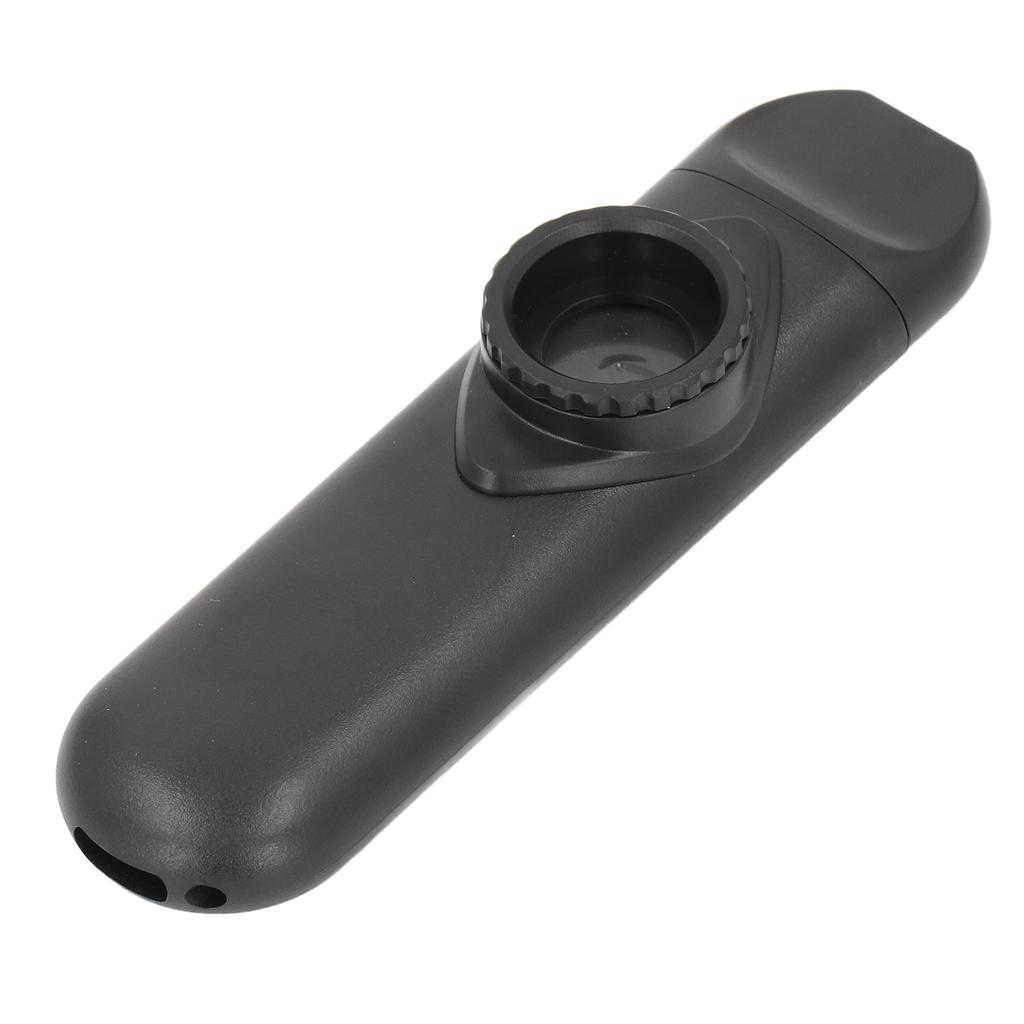 Kazoo Set Professional Portable Kazoo Flute Musical Instrument for Stage Performance Obsidian Black