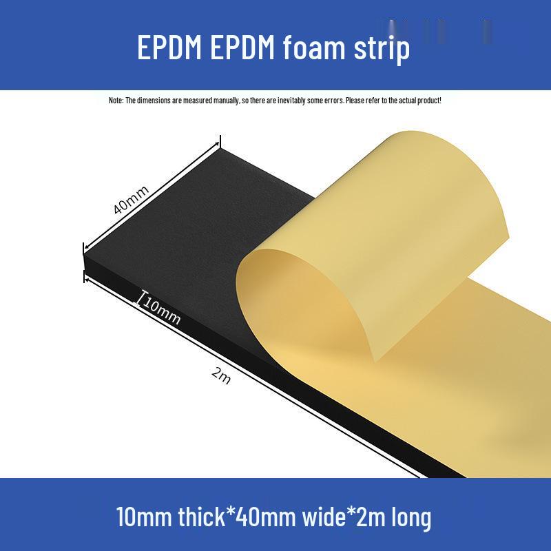Self-adhesive EPDM Foam Sealing Strip for Cabinets and Electrical Boxes