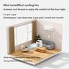 Mini Water-cooled Fan USB Charging Version Portable Fan Air Cooler Household Desktop Humidifying Air Conditioning Fan
