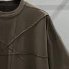 SUBHUMAN Men's 2023 Patchwork Loose Plus Size Knit Top
