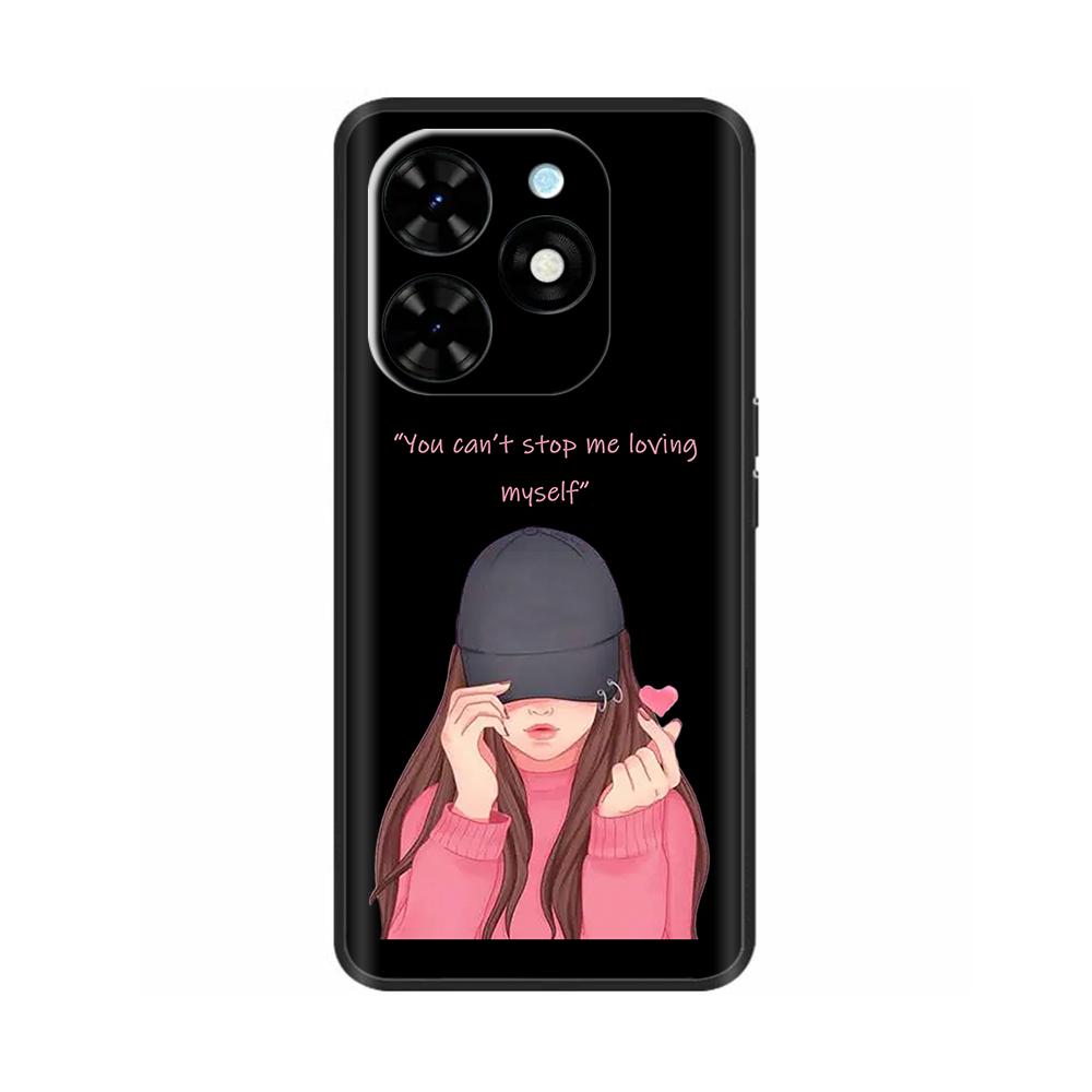For Tecno Spark 20 Pro Case Soft Black Silicone Phone Case For Tecno Spark 20C Coque Spark20 Spark 20 Pro Bumper Cover Fundas