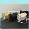 Canvas Large Capacity Casual Crossbody Bag With Chain Strap For Daily Use