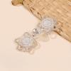 Traditional Handmade Frog Buttons Chinese Style Faux Pearl Green Bead for Cheongsam DIY Craft Sewing Apparel Decoration