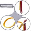 Adjustable Oils Belt Wrench, Flexible Strap Spanner Puller, Pipeline Wrench for Can