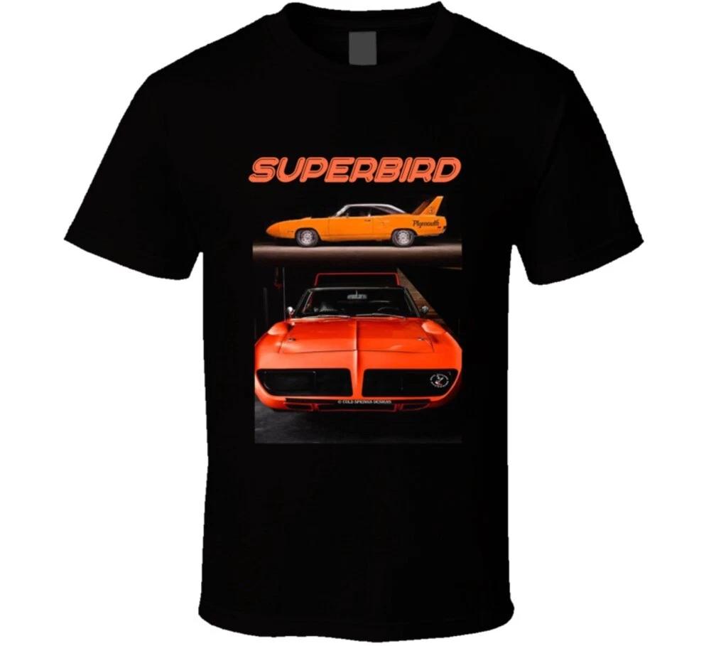 Super Bird Musclecar Race Car Gift 1970 429 Hemi 6 Pack T Shirt M