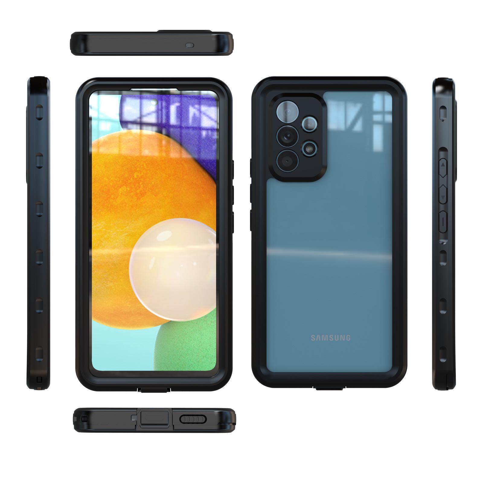 

Red Pepper Waterproof Dustproof Four-Proof Phone Case for Samsung A53 - Full Coverage and Drop Protection for Outdoor Cycling Samsung A32 5G чёрный