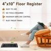 N69R--3Pc Floor Vents,4X10in Floor Floor Vent Covers For Heavy Duty Floor Vent Cover For Home Floor Wall Ceiling,3P
