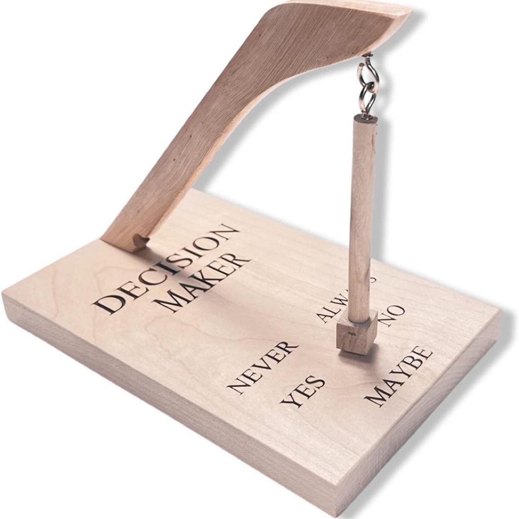 Magnetischer schwingender Holz-Entscheidungsfinder-Ball - Tischspielzeug & Dekorationsgeschenk.
