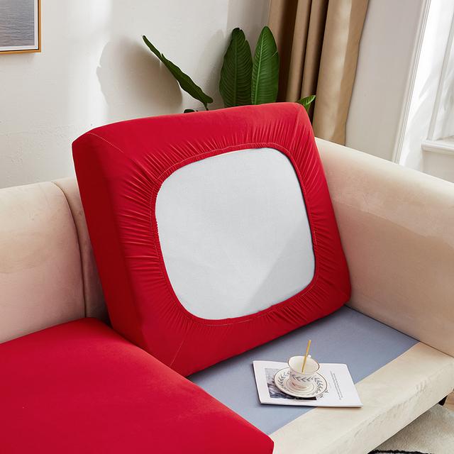 Summer Elastic Sofa Cushion Cover For Furniture Protector Sofa Seat Covers Pets Washable Sofa Cushion Case Removable Livingroom