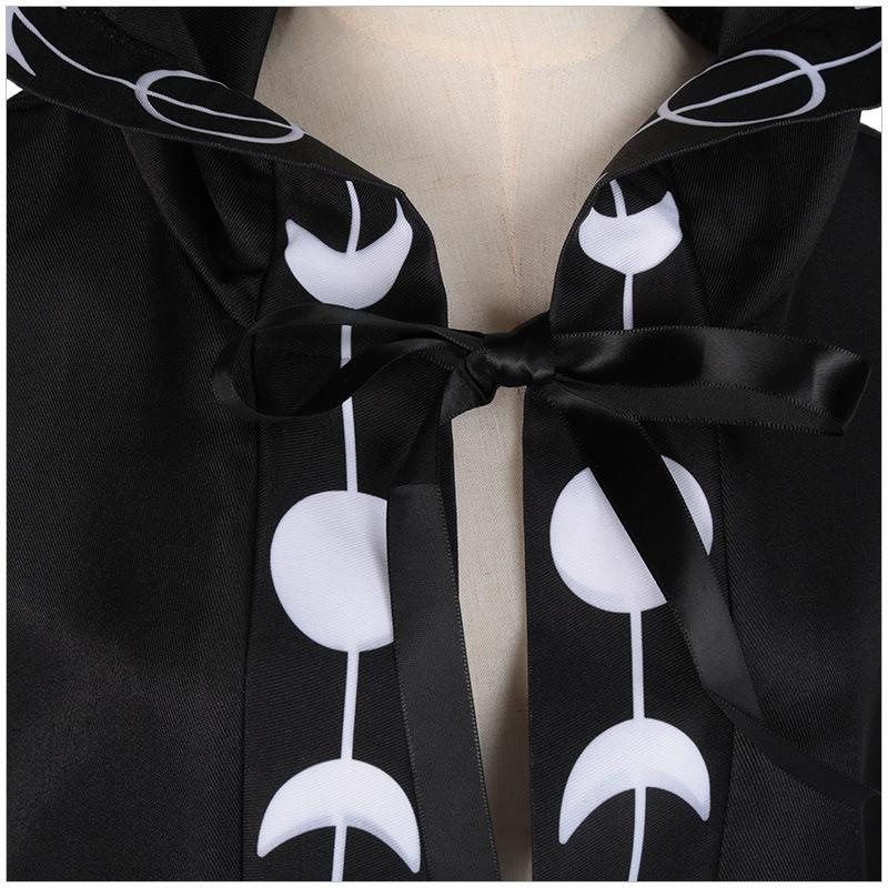 Хэллоуин смерть волшебник плащ косплей костюм монах халаты с капюшоном плащ накидка монах — фото 8