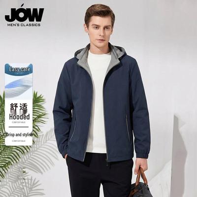 JOW Men's Reversible Hooded Jacket